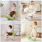 Ancaixin Baby toys 4 in 1 Rocking Horse